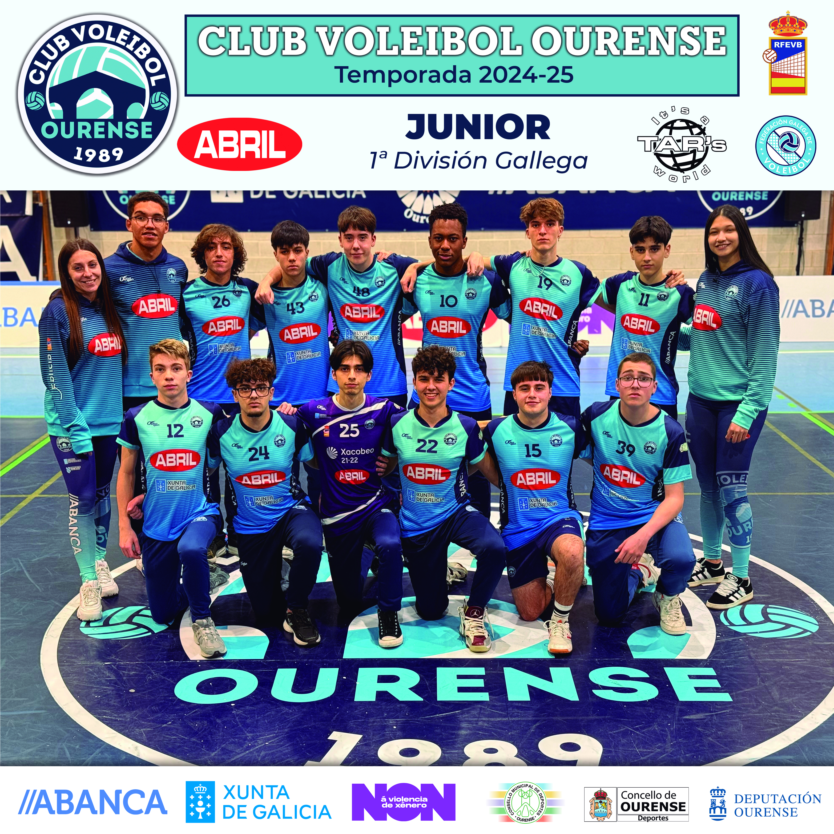 equipo Junior masculino